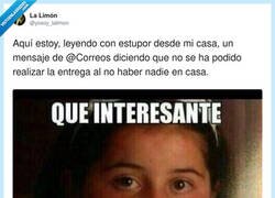 Enlace a El repartidor de Schrödinger: llamó, no llamó, estuvo, no estuvo… pero el paquete no está, por @yosoy_lalimon