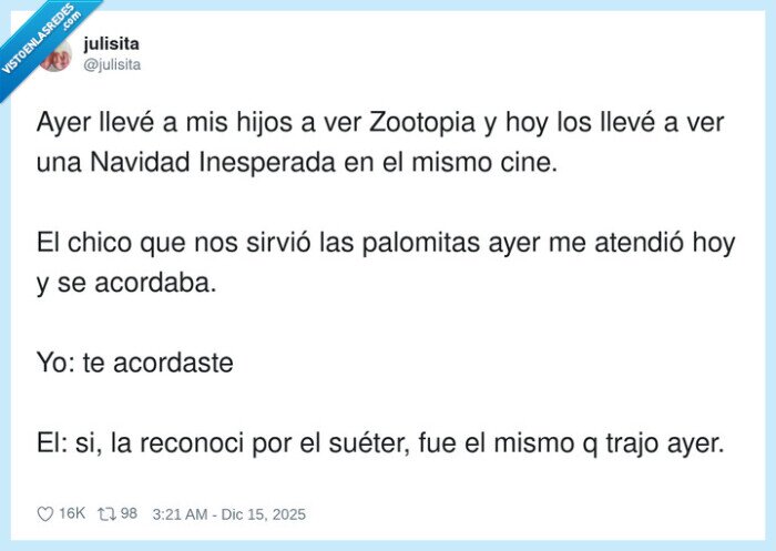 cine,sweater,reconocimiento,familia,palomitas