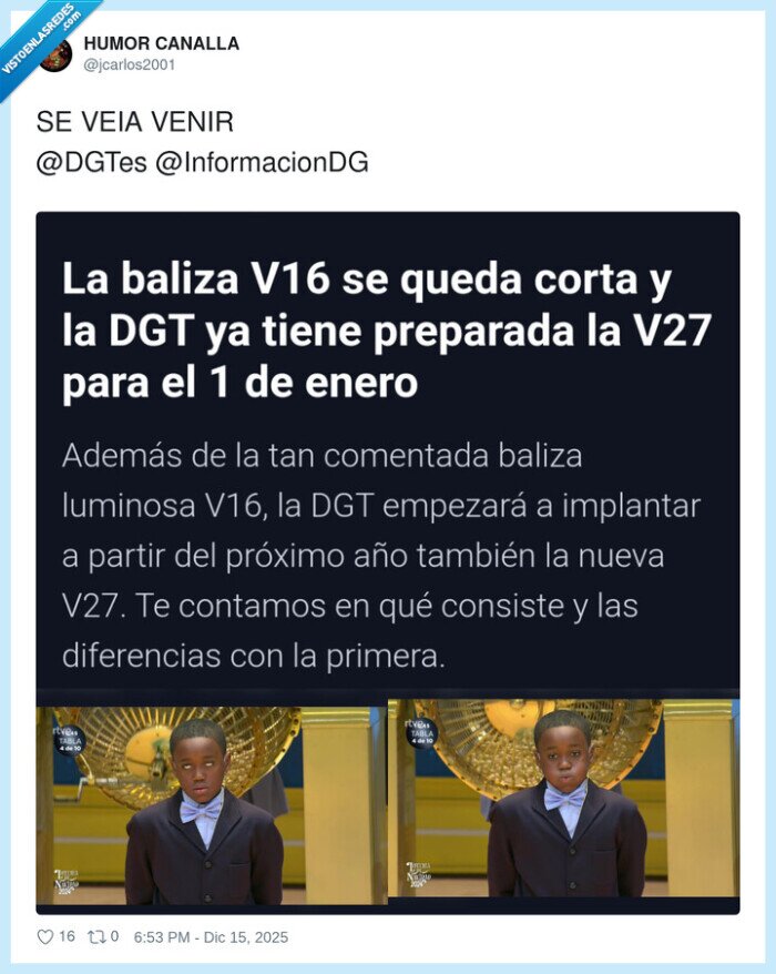DGT,baliza,V16,V27,tr&aacute;fico