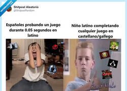 Enlace a La verdadera dificultad del juego era el acento, por @ShitpostRandom