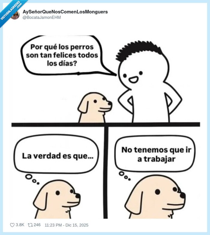 1710842 - Encima les pagamos el pienso por hacernos sentir miserables, por @BocataJamonEHM