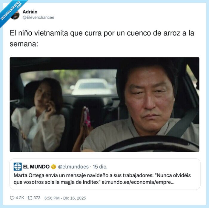 inditex,marta ortega,mensaje navide&ntilde;o