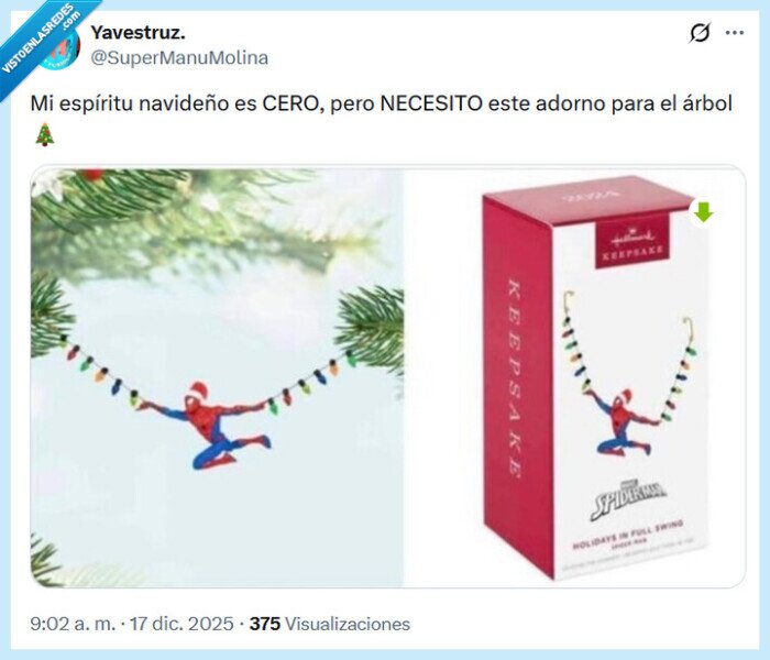 &aacute;rbol,spiderman,navidad