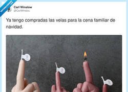Enlace a Para qué discutir de política si las velas ya dicen lo que todos pensamos, por @CarlWinslou