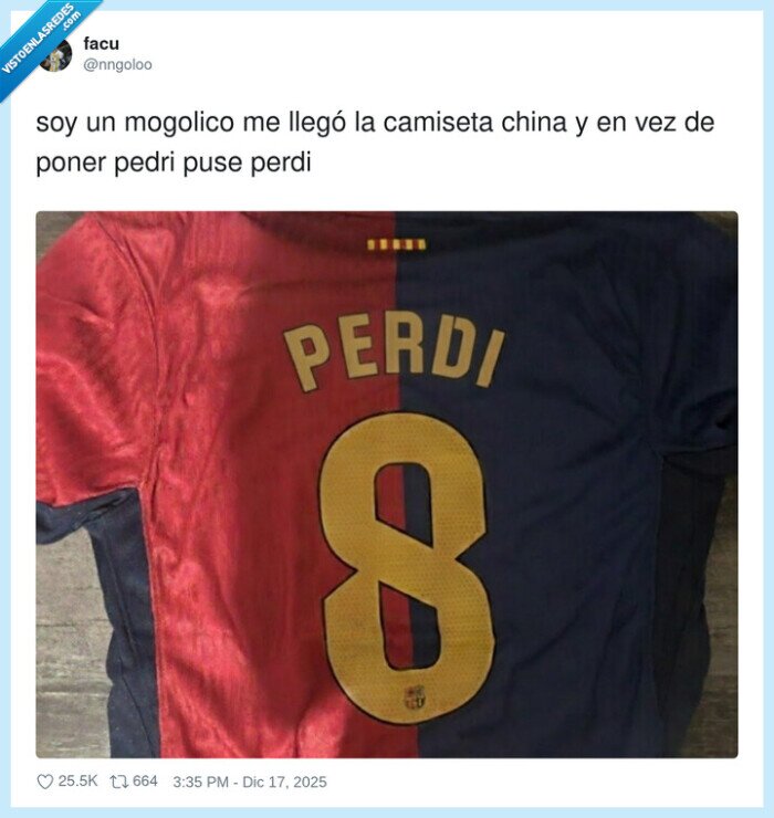 perdi,pedri,camiseta
