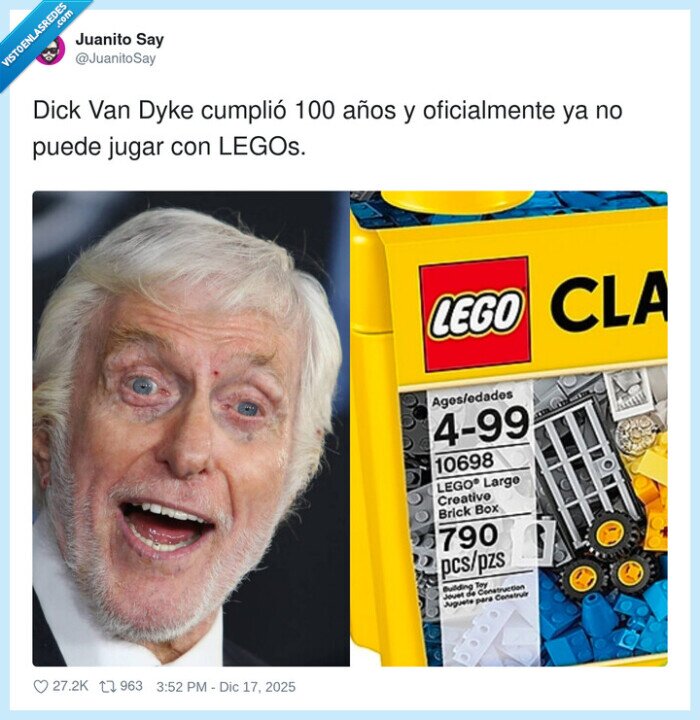 DickVanDyke,LEGO,100a&ntilde;os,4-99,juguete