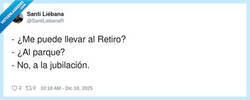 Enlace a España va tan bien que el único Retiro al que llegas es el parque, por @SantiLiebanaR