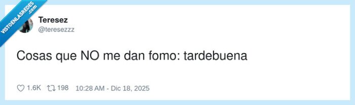 tardebuena,cosas,fomo
