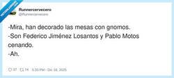 Enlace a Y yo pensando que el menú era lo más indigesto de la noche, por @Runnercervecero