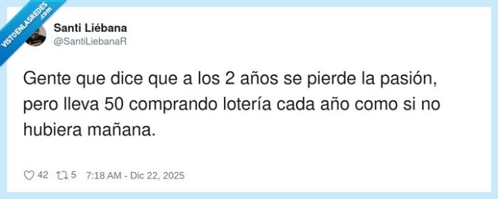 pasi&oacute;n,loter&iacute;a,2a&ntilde;os,50a&ntilde;os,comportamiento