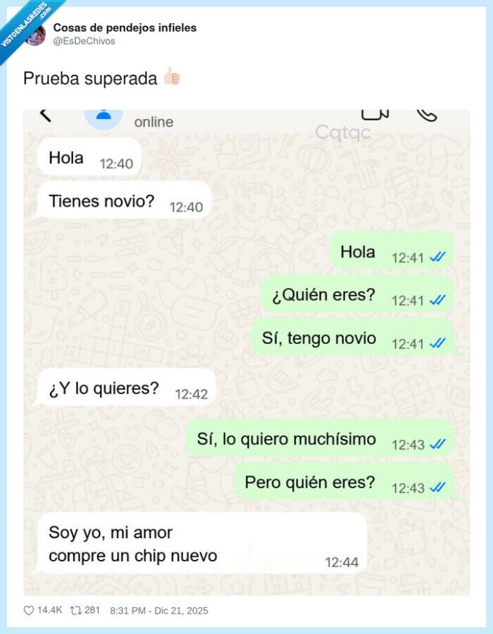 infidelidad,amor,chip,relaciones,sorpresa