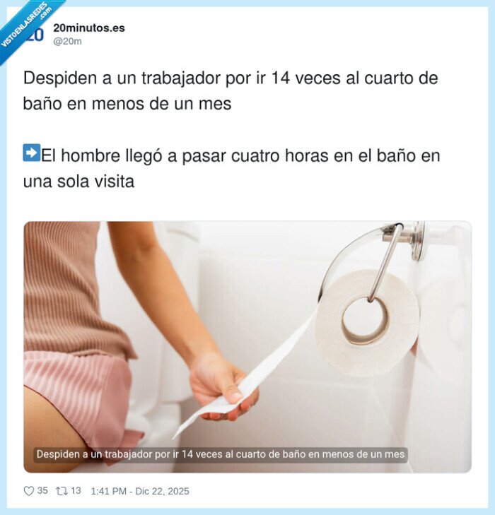 trabajo,ba&ntilde;o,despido,frecuencia,horas