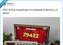 Enlace a España es un país de contrastes y yo soy el contraste del número premiado, por @TitoPadronso