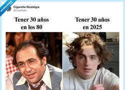 Enlace a A los 30 antes tenías hipoteca y úlcera, ahora tienes rizos y ansiedad existencial, por @CigsMake