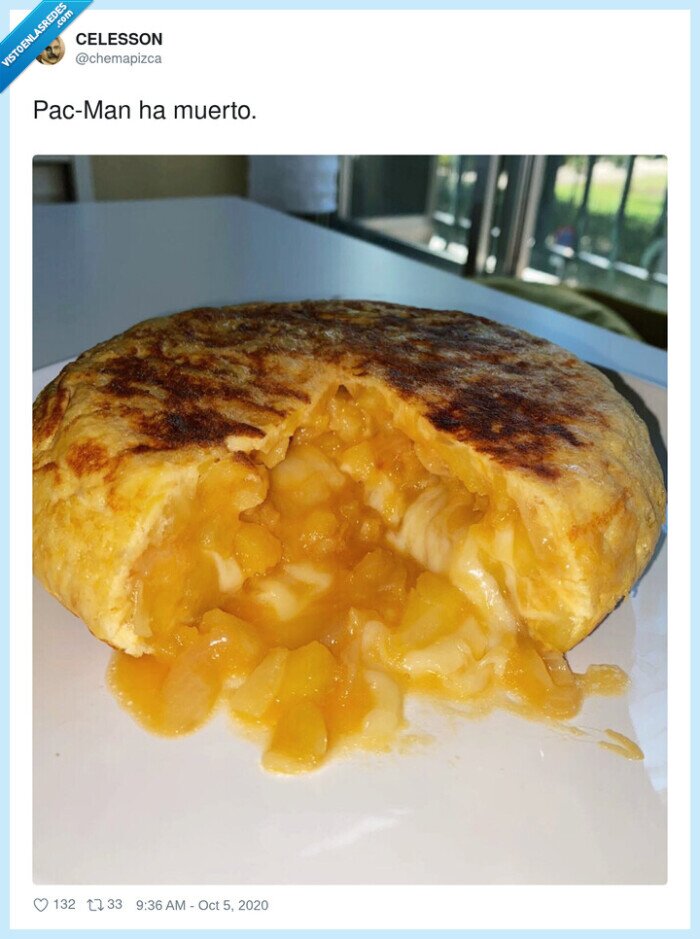 PacMan,empanada,queso,dulce,mordisco