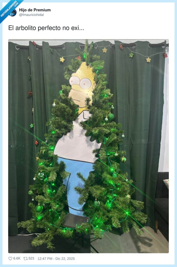 arbusto,homer simpson,navidad,arbol