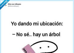 Enlace a Yo confiando en que el otro sepa qué árbol es, por @dilocondibujos_