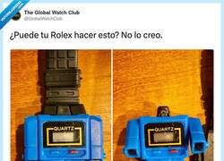 Enlace a Rolex no tengo, pero mi Casio se transforma y me defiende, por @GlobalWatchClub
