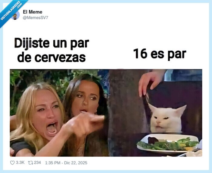 cerveza,n&uacute;mero,gato,sorpresa,matem&aacute;ticas