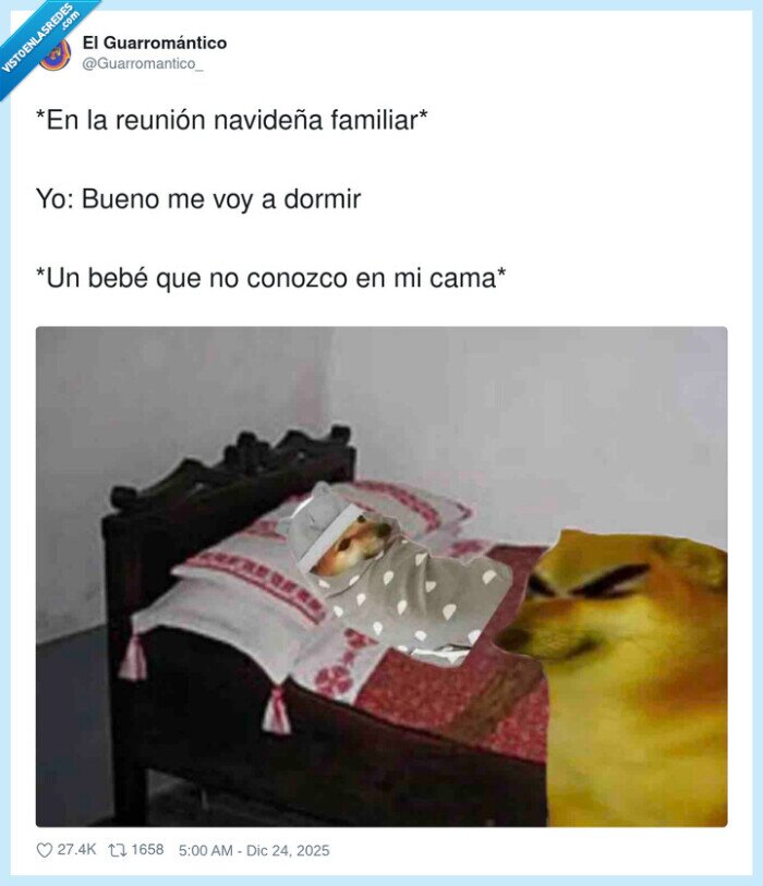 navidad,familia,sorpresa,cama,beb&eacute;