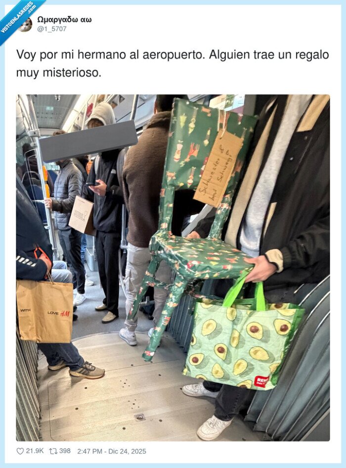 silla,aeropuerto,regalo,misterio,viaje