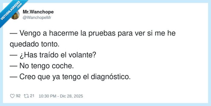 diagn&oacute;stico,volante,coche,tonter&iacute;a