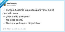 Enlace a Yo yendo al médico para que me confirme lo que todos sospechan, por @WanchopeMr