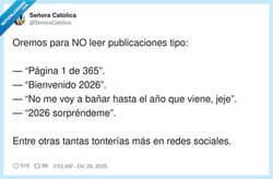 Enlace a Ya va siendo hora de que el año nuevo venga sin pack de frases de Mr. Wonderful, ¿no?, por @SenoraCatolica