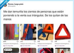 Enlace a Wallapop ahora mismo es básicamente un desguace de triángulos, por @Ilovepisto