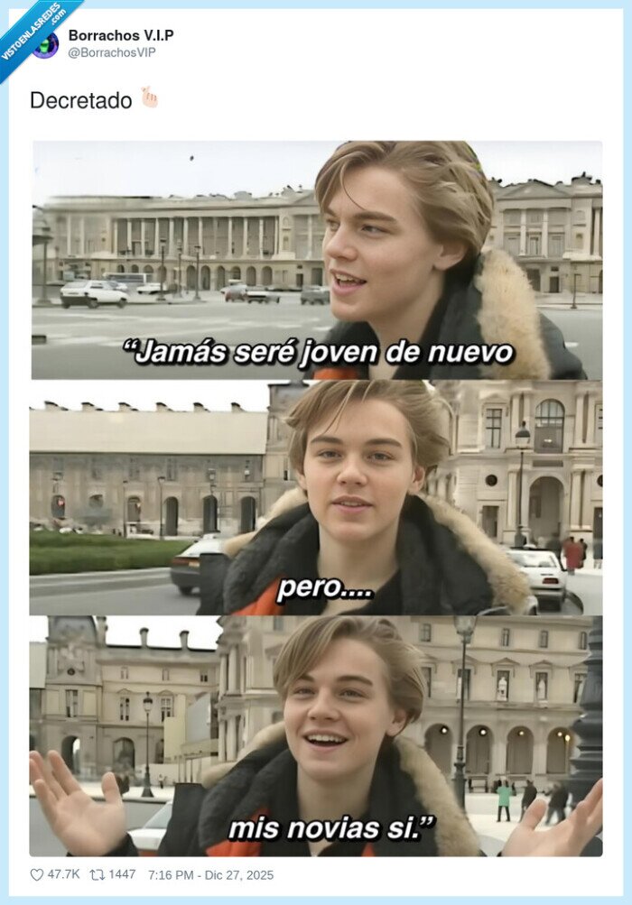 leonardo dicaprio,joven,novias,decreto,reflexi&oacute;n