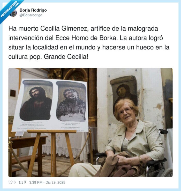 intervenci&oacute;n,art&iacute;fice,ecce homo,cecilia gimenez