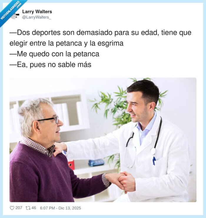 medico,deportes,petanca,esgrima,consejo