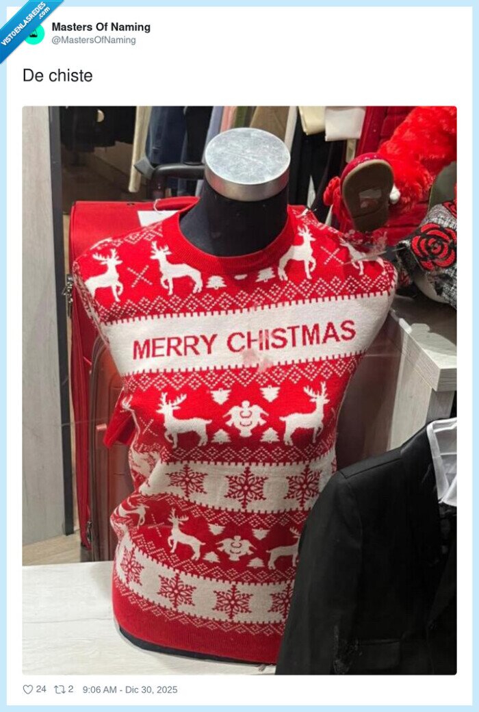 sudadera,navidad,chiste,error,faltapara