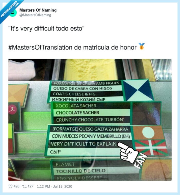 traducci&oacute;n,etiquetas,comida,idiomas