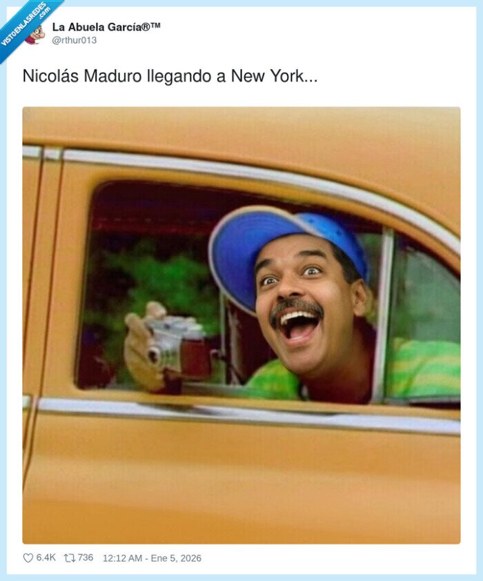 Maduro,NuevaYork,taxi,sorpresa,fotografia