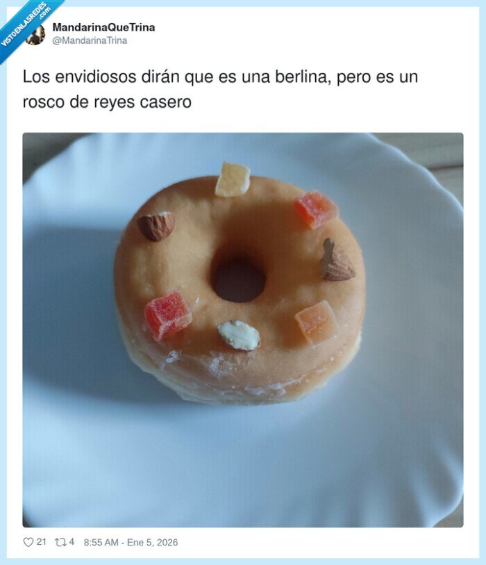 donut,berlina,rosc&oacute;n de reyes