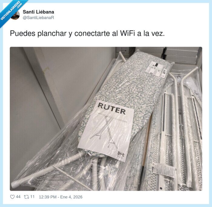RUTER,plancha,WiFi,dobleuso,IKEA