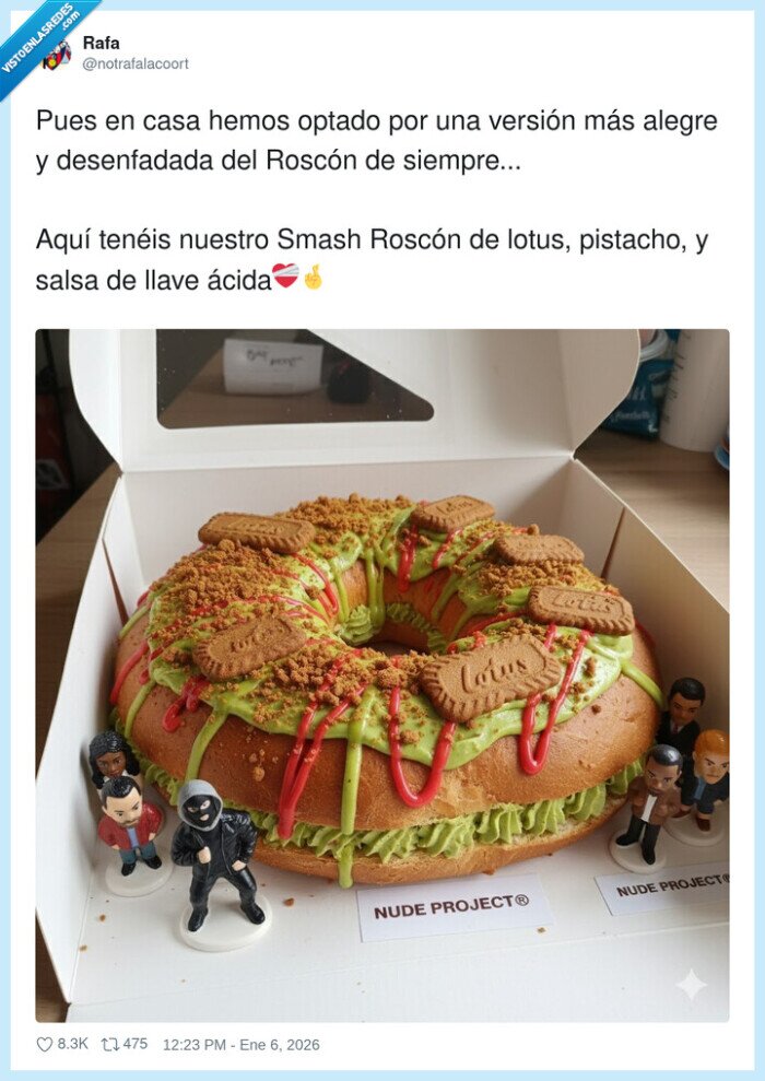 Rosc&oacute;n,Lotus,Pistacho,SalsaLlave,SmashRosc&oacute;n