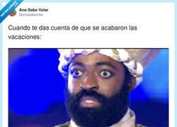 Enlace a Yo leyendo el correo de “Feliz vuelta” como si fuera una amenaza personal, por @anasabevolar