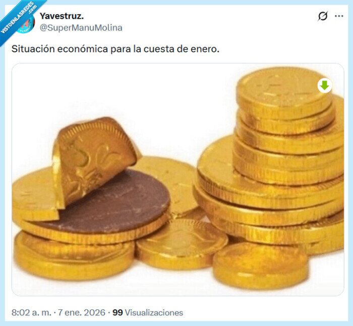 cuesta,enero,econom&iacute;a,dinero,chocolate