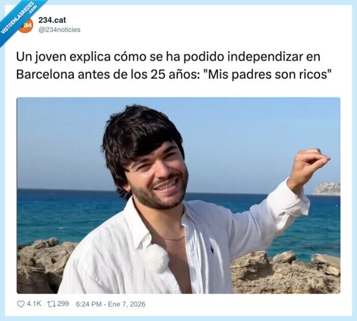 independencia,joven,Barcelona,padres,rico