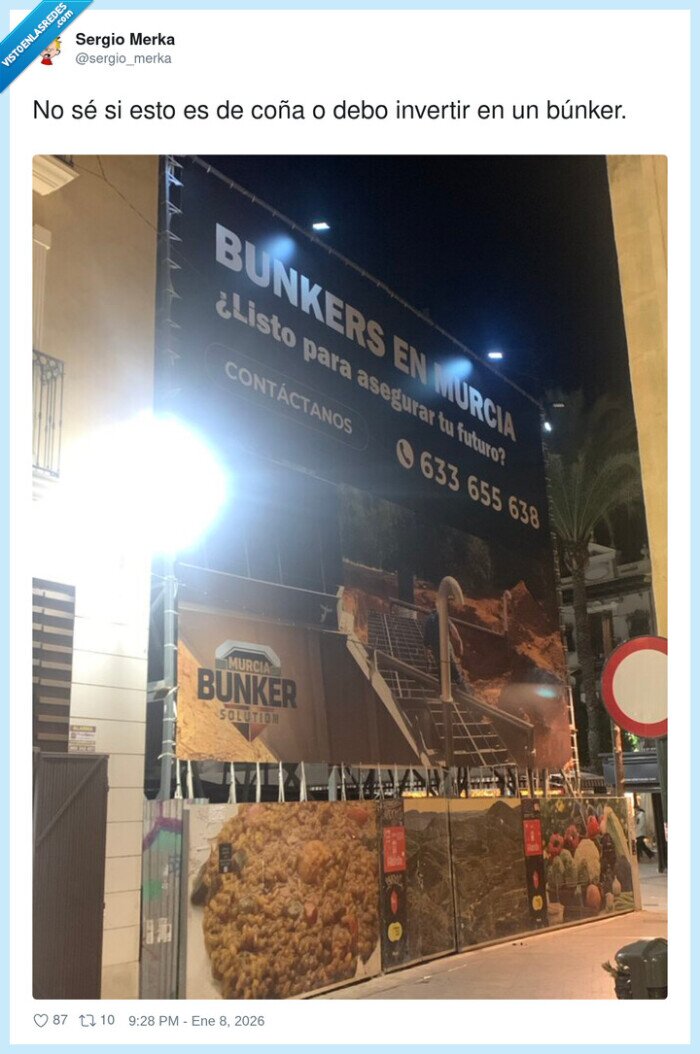 1712033 - Murcia ya te vende el pack: búnker + ansiedad premium, por @sergio_merka