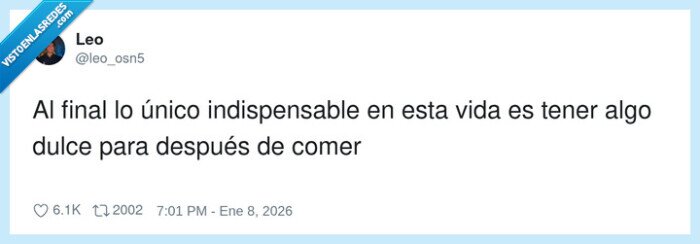 dulce,comer,vida,indispensable,postre