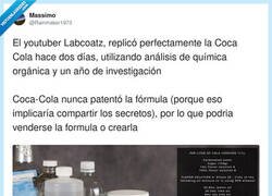 Enlace a Coca-Cola: “es un secreto ancestral”; un youtuber con tiempo libre: “sujétame el vinagre”