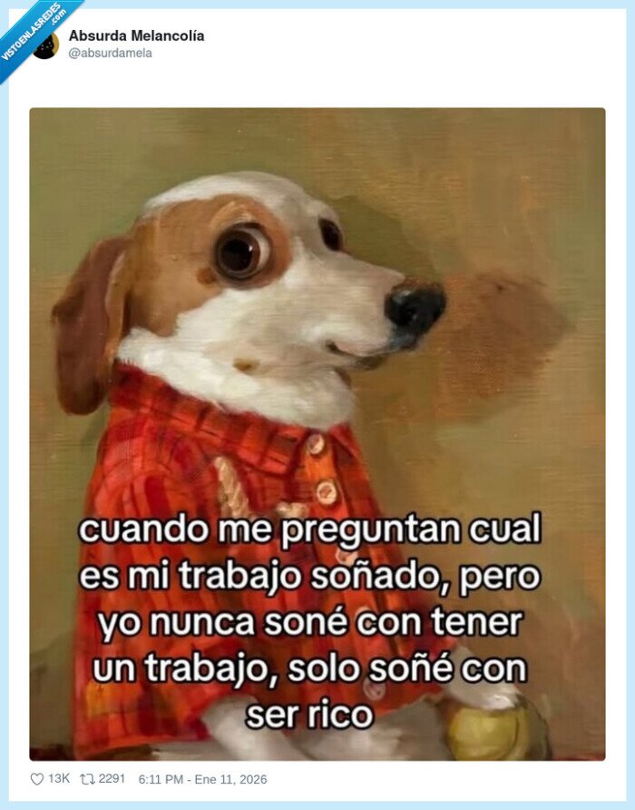 trabajo,sue&ntilde;os,riqueza,perro