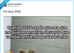 Enlace a 2026, si vas a dar hostias, al menos que sean con recibo y garantía, por @Guarromantico_