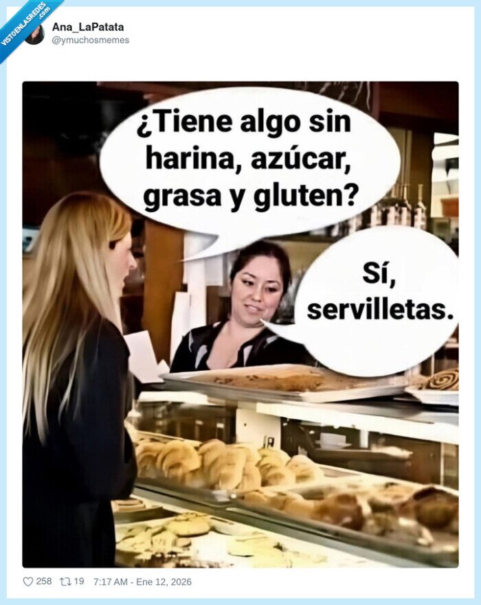 1712219 - Cuando pides “algo sano” en la pastelería y te sirven realidad, por @ymuchosmemes