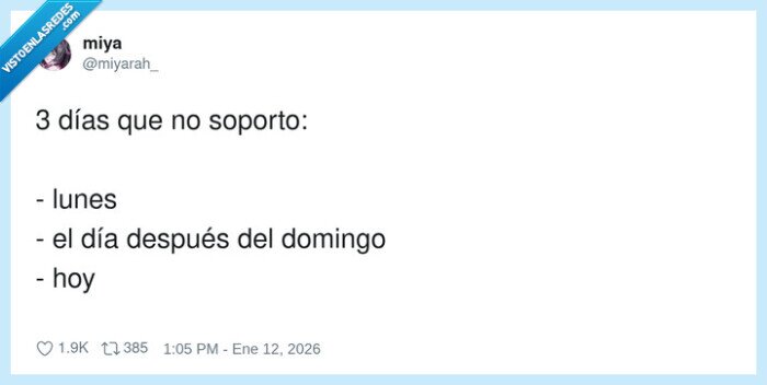 lunes,domingo,hoy,trabajo,semana
