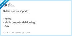 Enlace a He descubierto tres lunes: lunes, el lunes disfrazado y el lunes sorpresa, por @miyarah_