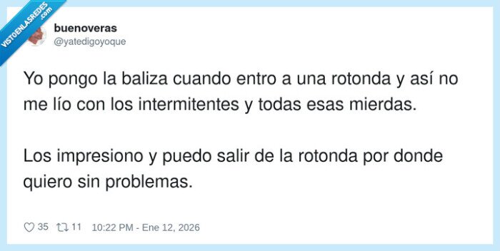 1712285 - Yo con el coche: modo “hazte el muerto” y que Dios reparta carriles, por @yatedigoyoque